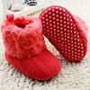 Crochet Wool Snow Crib Baby Boots