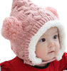 Winter Knitted Two Balls Baby Hat