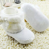 White Bow Knot Baby Princess Shoes