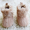 Crochet Wool Snow Crib Baby Boots