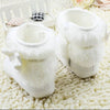 White Bow Knot Baby Princess Shoes