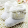White Bow Knot Baby Princess Shoes