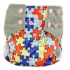 Charcoal Bamboo Baby Nappies